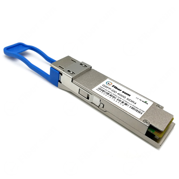 Cisco QDD-400G-XDR4-S Compatible QSFP-DD 400GBASE-DR4 2KM 1310nm LC Duplex Connector SMF DOM MSA Compliant